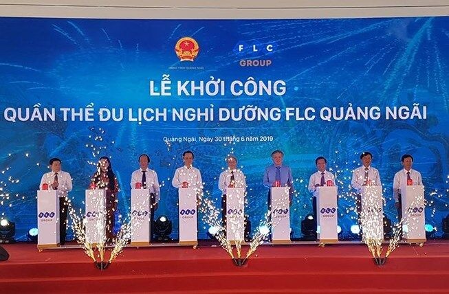 Tập đoàn FLC khởi công quần thể nghỉ dưỡng 1.026 ha tại Quảng Ngãi