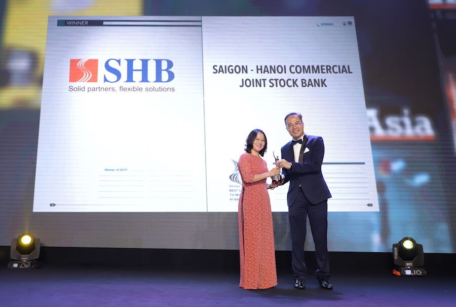 SHB được vinh danh là Doanh nghiệp có môi trường làm việc tốt nhất Châu Á