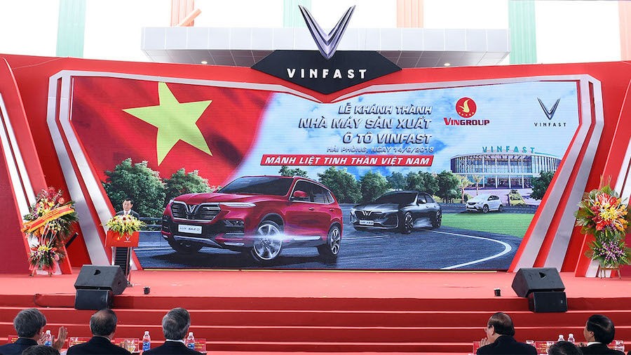 Vingroup khánh thành nhà máy ôtô VinFast với 10.000 đơn đặt hàng