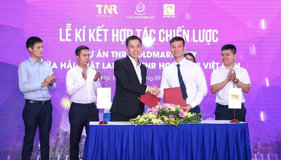 TNR Holdings và Hải Phát Land hợp tác chiến lược dự án TNR Goldmark City