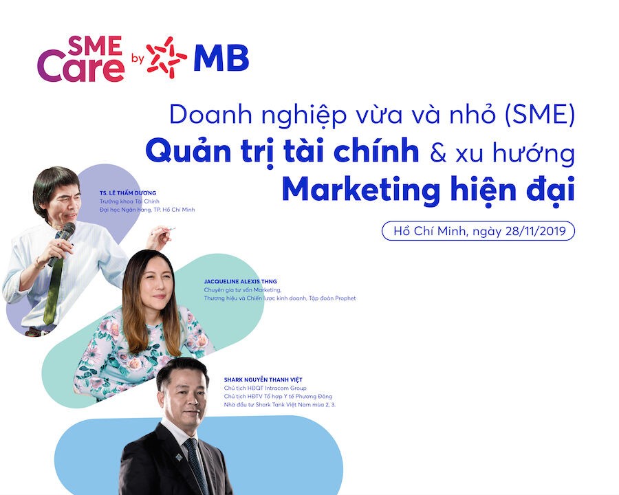 MB tổ chức Tọa đàm “SME - Quản trị tài chính và Xu hướng marketing hiện đại”