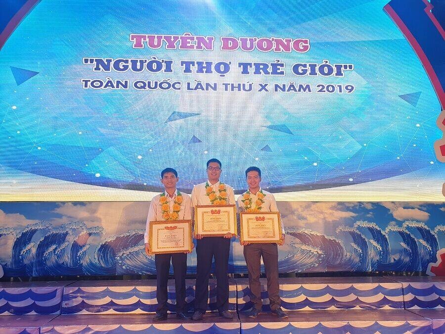 3 kỹ sư của PVFCCo được vinh danh “Người thợ trẻ giỏi” toàn quốc lần thứ X