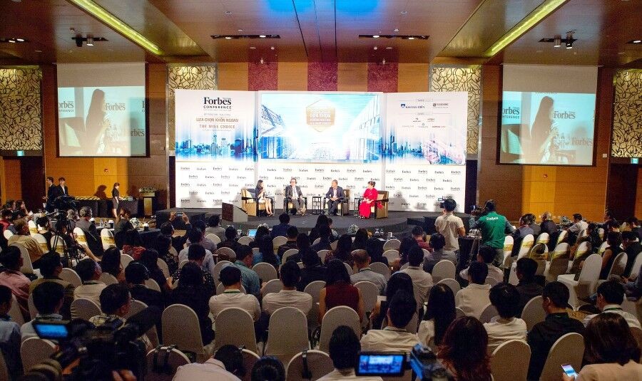 Khang Điền đồng hành cùng sự kiện “Hội nghị bất động sản Việt Nam 2017" do Forbes tổ chức