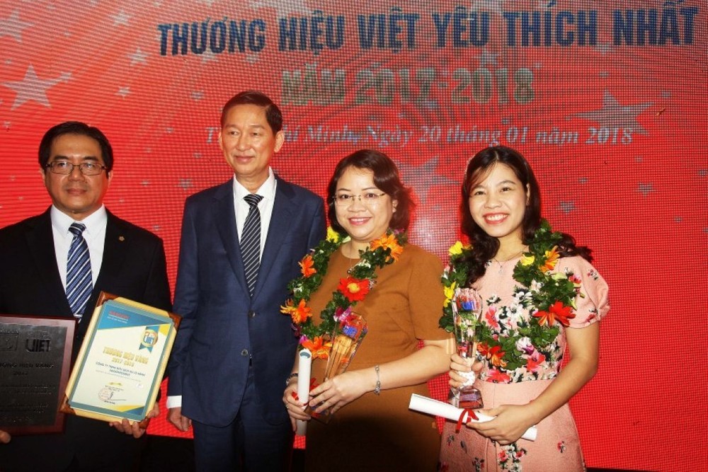 Khang Điền nhận giải thưởng uy tín “Thương hiệu Việt được yêu thích nhất năm 2017”