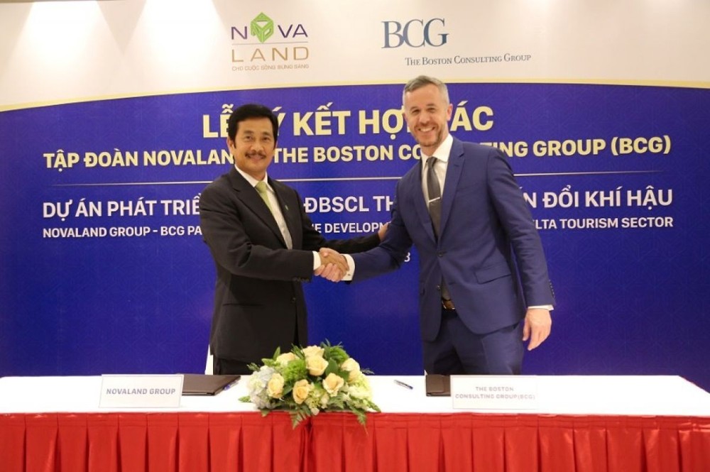 Novaland ký hợp tác với Tập đoàn BCG phát triển du lịch Đồng bằng sông Cửu Long