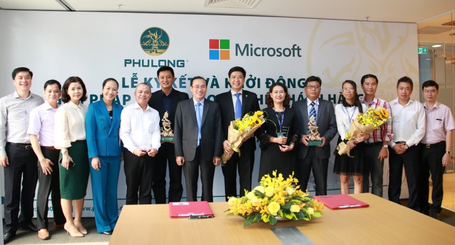 Địa ốc Phú Long hợp tác với Microsoft Việt Nam đẩy mạnh “số hóa doanh nghiệp”
