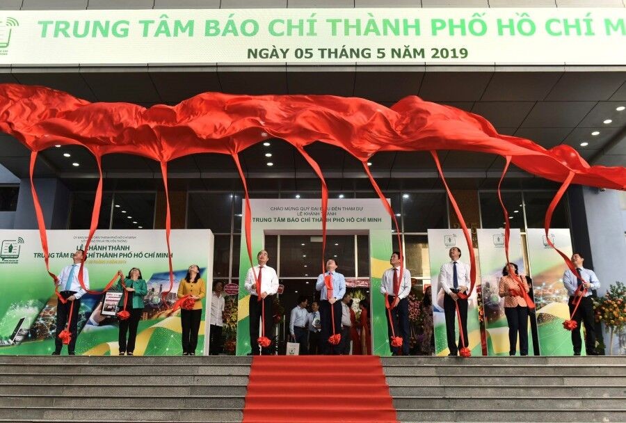 TP.HCM: Khánh thành trung tâm báo chí đầu tiên tại Việt Nam