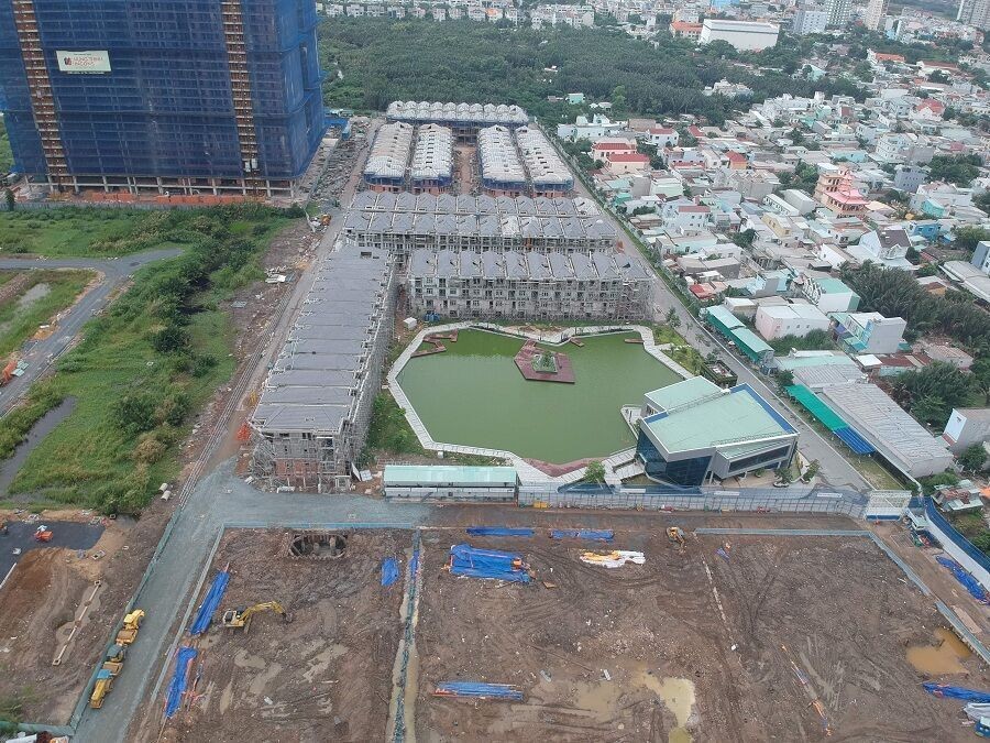 Cận cảnh 110 căn biệt thự “xây chui” của Hưng Lộc Phát tại TP.HCM