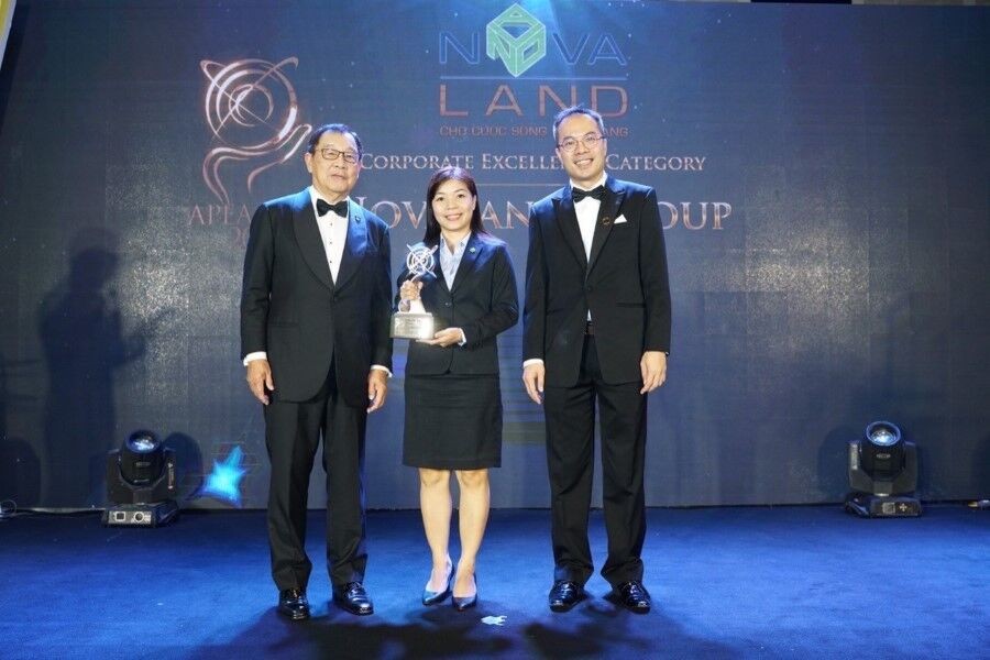 Tập đoàn Novaland nhận giải thưởng doanh nghiệp Việt Nam xuất sắc châu Á 2019