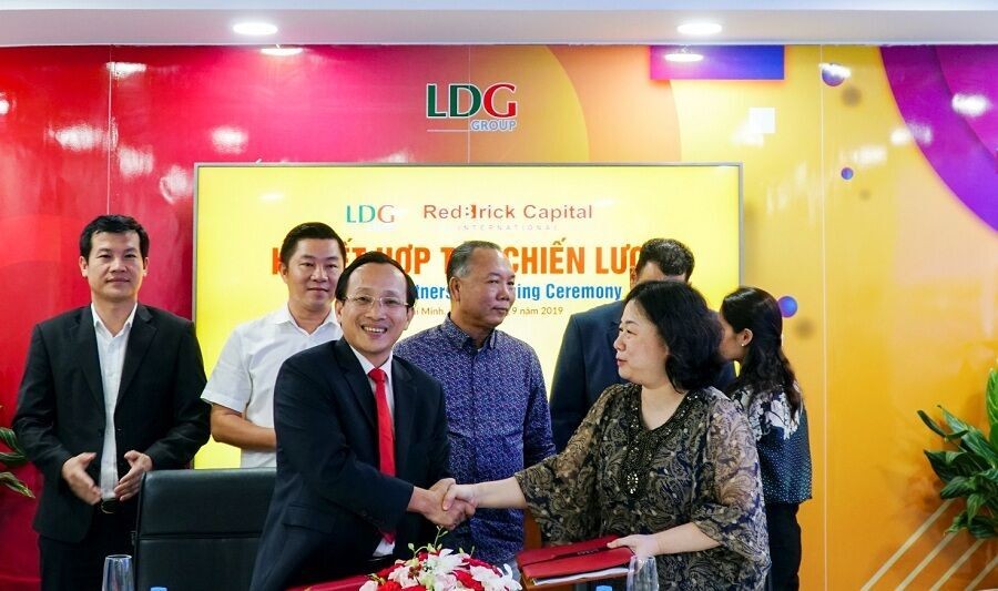 LDG Group ký kết hợp tác với Quỹ đầu tư quốc tế Red Brick Capital