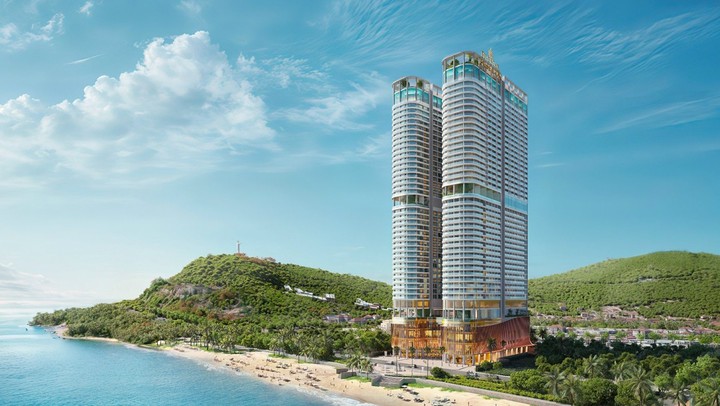 Five Star Poseidon là tòa tháp đôi 43 tầng nổi, 3 tầng hầm, 457 phòng khách sạn, 1056 căn hộ cao cấp, 4 pen-house, 21 duplex và kết nối đường hầm xuyên qua biển