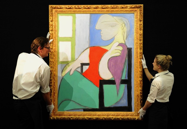 Bức chân dung người tình của Picasso được bán hơn 100 triệu USD
